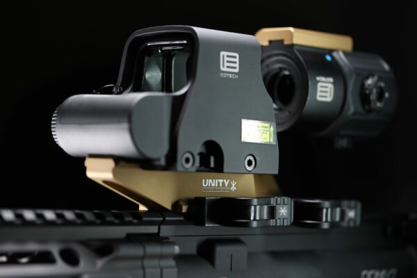 UNITY Tactical FAST™ Absolute Riser FDE Mounted Millbrook Tactical Group Canada